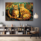Two Irish Cats Painting by Numbers - Shipping from DE